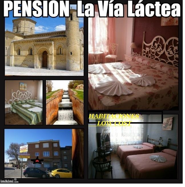 Hotel APARTAMENTO Pensión La Vía Láctea Frómista Exterior foto